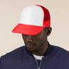Custom Kid Truck Hats Personalized Mesh Adjustable Baseball Cap Sun Visor Hats view 4