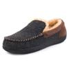 RockDove Men's Hearthfire Memory Foam Moc Slipper, Size 10 US Men, Black view 1