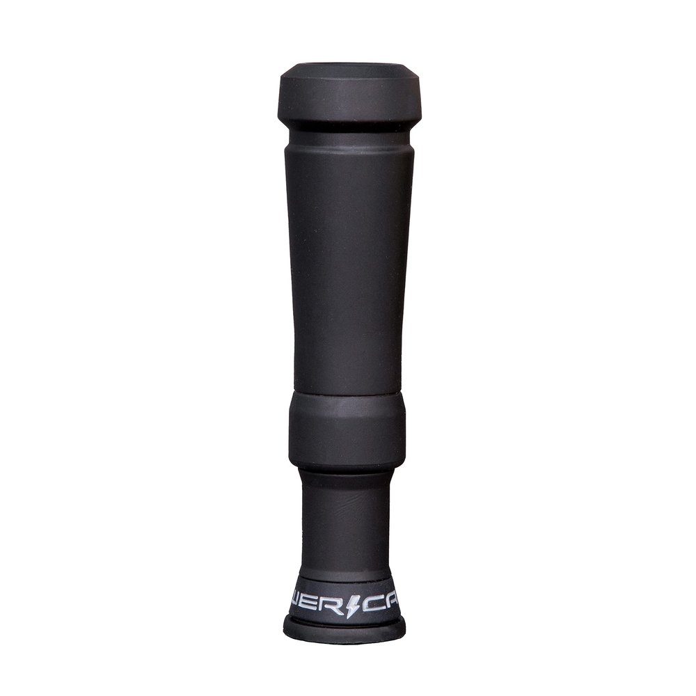 Power Calls Mallard Duck Call | Ignition | Easy-to-Use Single Reed Cutdown Call for Waterfowl Hunting | Open Fields & Competition | Stealth Black | Aggressive Barks & Loud Chatters for Experts