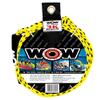 WOW Sports 3k 60 ft. Tow Rope with Floating Foam Buoy 1 2 or 3 Person Tow Rope for Boating, 17-3030 view 1