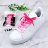 5Chaos Colorful Red Shoelaces, Cool Printed Pastel Shoe Laces for Kids Women Girls Men, Funny Custom Shoestring with Aglets 1 Pair (37" (95CM)) view 2