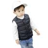Moonker-Baby Tops Toddler Boys Girls Winter Warm Waistcoat Coats Jacket for 1-5 Years Old Child Solid Striped Vest Outwear Clothes (3-4 Years Old, Black) view 1