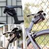 ROCKBROS Bike Saddle Bag Small Seat Bag Bicycle Bag Under Seat Bike Accessories Storage Pouch Ultralight Cycling Wedge Pack for Road Mountain MTB Foldable Bike view 3