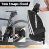 ROCKBROS Bike Saddle Bag Small Seat Bag Bicycle Bag Under Seat Bike Accessories Storage Pouch Ultralight Cycling Wedge Pack for Road Mountain MTB Foldable Bike view 4