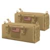 AMYIPO Tactical Pouch Multi-Purpose Large Capacity Increment Pouch Short Trips Bag (Khaki (2 PCS)) view 1
