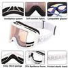 Karsaer Ski Goggles Anti-Fog Snow Goggles OTG 100% UV Protection Snowboard Goggles Bendable Dual-Lenses for Men Women Youth view 4