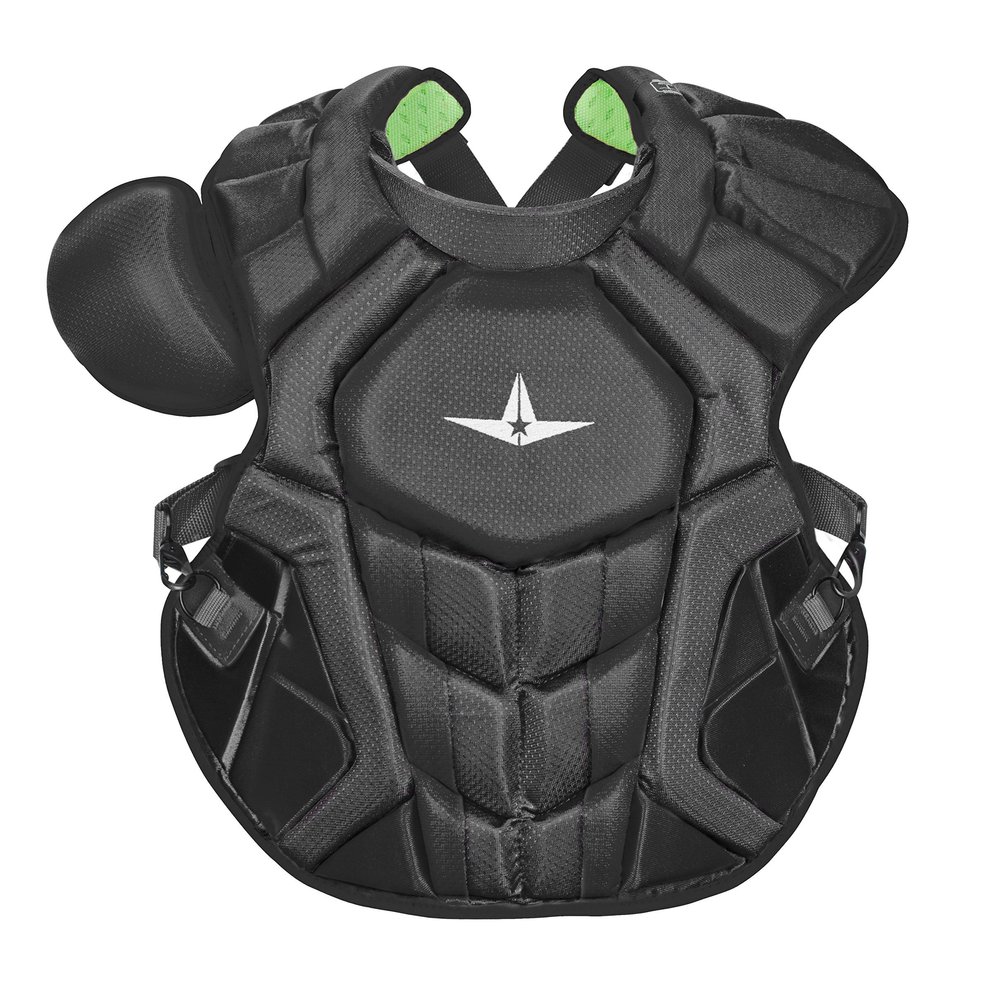 All-Star CPCC40PROSBKSBK S7 Axis Chest Protector/Meets NOCSAE/Adult SBK