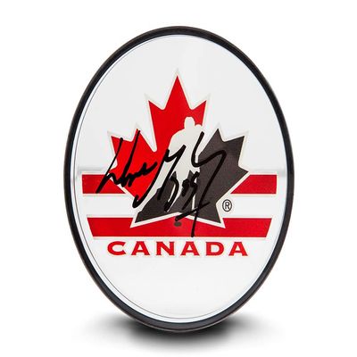 Upper Deck Wayne Gretzky Team Canada Acrylic Puck
