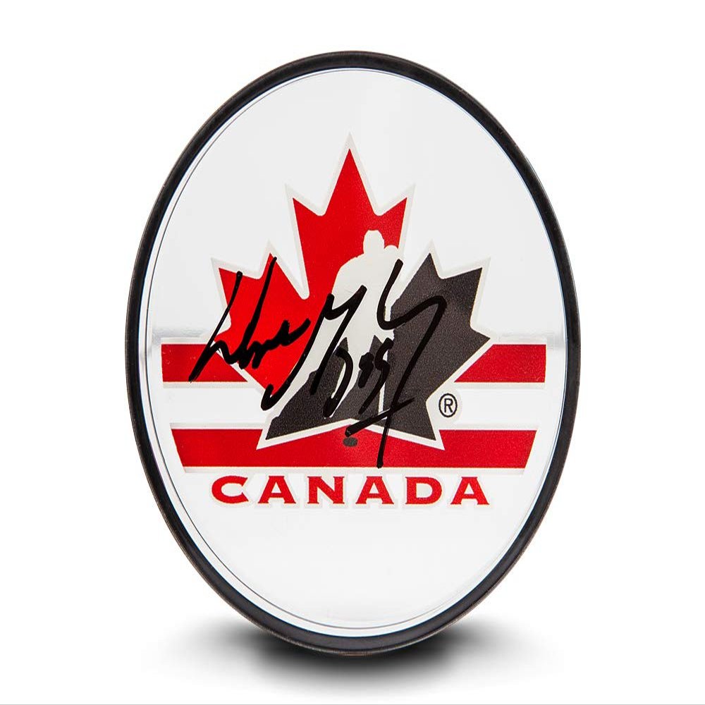Upper Deck Wayne Gretzky Team Canada Acrylic Puck