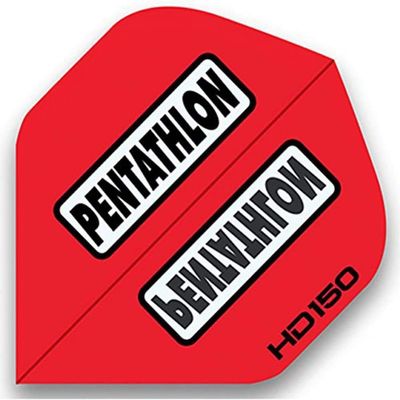 US Darts - 3 Sets (9 Flights) Pentathlon Red HD150 Standard Dart Flights