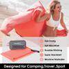 4Monster Quick Dry Travel Towel with Case & Carabiner  Super Absorbent Microfiber Gym & Camping Towel. Compact, Lightweight, Fast Drying for Beach, Swimming, Hiking, Backpacking view 2