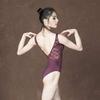Baiwu Dance 119141010 Leotards Fashion Lace Ballet Leotards Ballet Dance (M, Burgundy) view 4