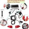 10L0L Golf Cart Headlight Kit (12V) for Club Car Precedent G&E (2004 UP)- Golf Cart Street Legal Light Kit with Tail Light Harness,Turn Signals, Hazard Flasher, Horn and Brake view 3