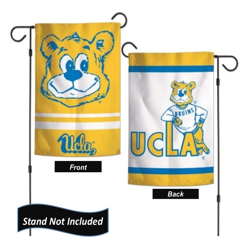 12.5 x 18" Double Sided Yard and Garden College Banner Flag is Printed in The USA (Vintage) c