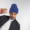 COUVER Unisex Knit Cuff 12 inch Beanie, Heather Dark Blue, 1 Piece view 4