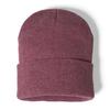 COUVER Unisex Knit Cuff 12 inch Beanie, Heather Cardinal, 1 Piece view 1