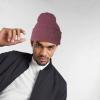 COUVER Unisex Knit Cuff 12 inch Beanie, Heather Cardinal, 1 Piece view 4