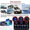 Maso Rocker Switch Panel 6 Gang Waterproof Dual USB Socket Charger for Yacht Boat Rocking Boat Car Truck RV view 2