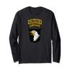101st Airborne Division Shirt - Airborne Ranger - Distressed Long Sleeve T-Shirt view 1