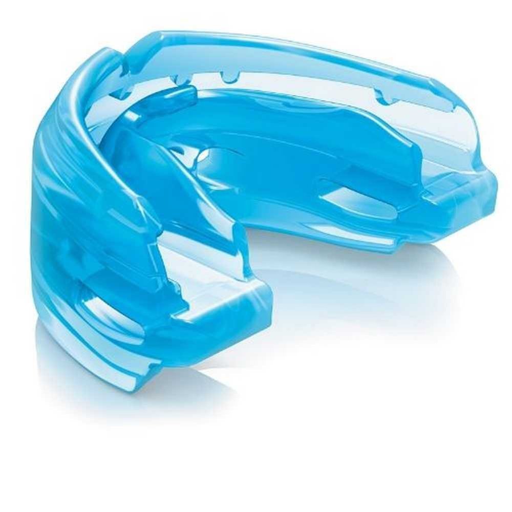 Shock Doctor Braces Mouthguard. Strapless. 4300 (Blue, Adult)