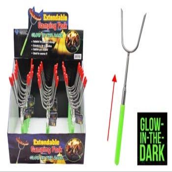 Diamond Visions 2142355 Camping Fork Glow in The Dark (2 Forks)