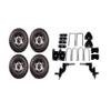 5" Deluxe Lift Kit Combo for EZGO RXV Golf Carts 2008-2013.5 with 10" Colossus view 1