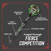 Shot Darts Steel Tip, Frontier Trapper (23g /24g /26g) 80% Tungsten Barrels, Front Balanced with Secure Grip, Handcrafted Professional Dart Set and Flights Made in New Zealand, Metal Tip Bar Darts view 3