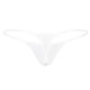 YiZYiF Men's Sexy Pearl Massage G-String Thongs Underwear Low Rise Lingerie Micro Panties White X-Large view 1