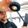 Howies Hockey Tape - 5 Pack Black Cloth Stick Tape - 1" x 20 Yards per Roll - Strong, Long-Lasting Grip for Hockey Stick, Lacrosse and Baseball view 4