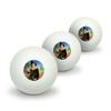 GRAPHICS & MORE Wizard of Oz Scarecrow Character Novelty Table Tennis Ping Pong Ball 3 Pack view 1