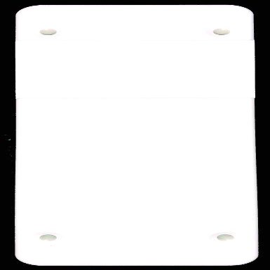 Minn Kota 2371970 Plate - Inner, Saltwater, White, Maxxum/AllTerrain, Quick Release
