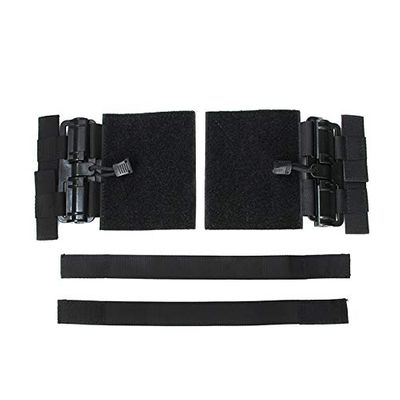 The Mercenary Company Quick Disconnect Side Entry Conversion for MOLLE Tactical Vest (Black)