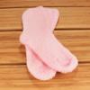 BambooMN Women's Extra Large Fuzzy Soft Colored Cozy Plush Warm Fluffy Socks - Pink - 4 Pairs view 2