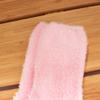 BambooMN Women's Extra Large Fuzzy Soft Colored Cozy Plush Warm Fluffy Socks - Pink - 4 Pairs view 3