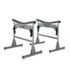 SPAREHAND Fishing Kayak Storage Rack  DM-117 Lowered Height Version Kayak Holder with 410 Lbs Weight Capacity  Portable Demo Rack for Kayaks & Canoes  Ideal for Garage & Store Display, Heather Gray view 1