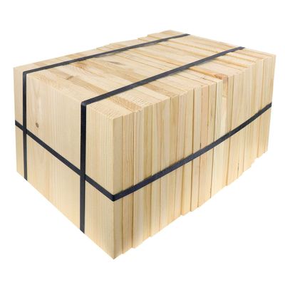 AAMA Martial Arts Taekwondo Karate Pine Wood Breaking Board Bundle - Assorted Size & Thickness - 10 x 11 x 3/8" (50pcs/Bundle)