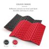 AceCamp 3940 Portable Lightweight Mini Waterproof Folding Mat, Foam Sitting Pad for Outdoor Activities, Foldable Kneeling and Seat Cushion for Comfort, Red view 3