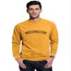 Daxton Washington Sweatshirt Athletic Fit Pullover Crewneck French Terry Fabric, Mstd Sweatshirt Black Letters, XS view 1