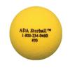 ADA Sports Starball Foam Training or Practice Softball or Tennis Ball Size| Durable Sponge Foam Ball Construction| Soft Contact| All Ages & Skill Levels | Set of 12 (#30 Tennis Ball Size) view 2
