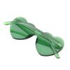 JUSLINK Love Heart Shaped Sunglasses for Women (Green) view 4