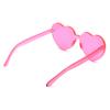 JUSLINK Love Heart Shaped Sunglasses for Women(Pink) view 3