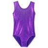 BAOHULU Gymnastics Leotards for Girls Shiny Jewels Kids Athletic Apperal Dance Outfit B199_DarkPurple_12A view 2