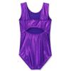 BAOHULU Gymnastics Leotards for Girls Shiny Jewels Kids Athletic Apperal Dance Outfit B199_DarkPurple_12A view 3