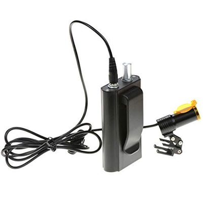 Aries Outlets 5W Waist Hanging Brightness Headlight Headlamp with Insert type Filter (Black)