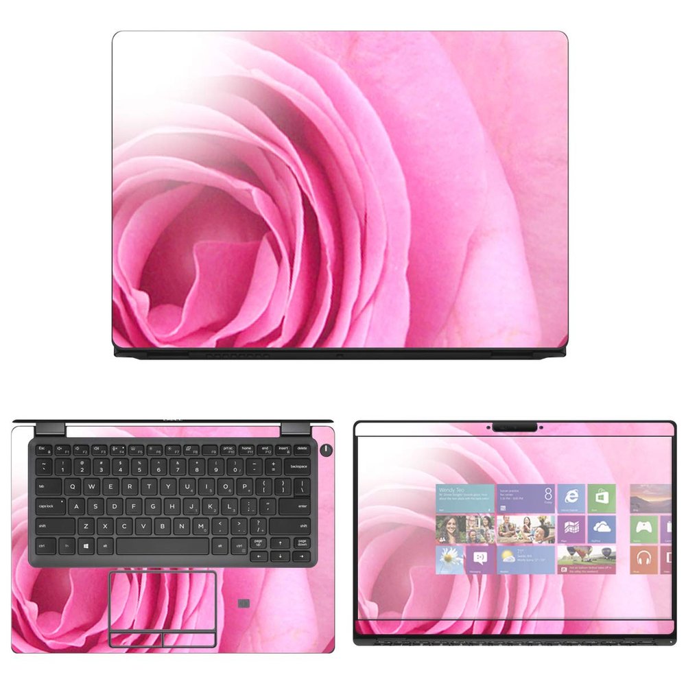 Decalrus - Protective Decal Rose Skin Sticker for Dell Latitude 13 5300 2-in-1 (13.3" Screen) case Cover wrap DElatitude13_5300-148