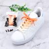 5Chaos Colorful Orange Shoelaces, Cool Printed Pastel Shoe Laces for Kids Women Girls Men, Funny Custom Shoestring with Aglets 1 Pair (37" (95CM)) view 2