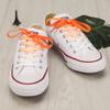 5Chaos Colorful Orange Shoelaces, Cool Printed Pastel Shoe Laces for Kids Women Girls Men, Funny Custom Shoestring with Aglets 1 Pair (43" (110CM)) view 4