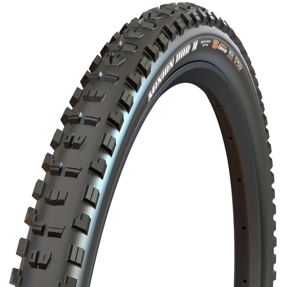 MAXXIS Minion DHR II - 24x2.30 - E25 (Non-Tubeless) | Dual Compound EXO - E25 Rating, Tubeless | Excellent Braking and Cornering Traction in Steep Terrain
