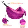 Gold Armour Camping Hammock - Portable Hammock Single Hammock Camping Accessories Gear for Outdoor Indoor Adult Kids, USA Based Brand (Fuchsia & Pink) view 2