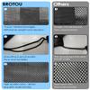 BROTOU Thickened Extra Large Sports Ball Bag Mesh Socce Ball Bag Heavy Duty Drawstring Bags Team Work for Holding Basketball, Volleyball, Baseball, Swimming Gear with Shoulder Strap view 2